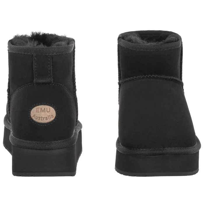 Buty EMU Australia Stinger Micro Flatform 2.0 Black W13296 – zdjęcie 4
