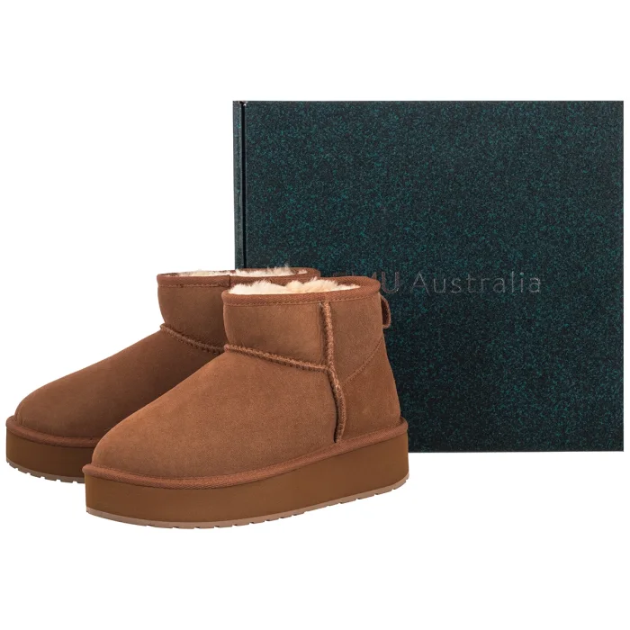 Buty EMU Australia Stinger Micro Flatform 2.0 Chestnut W13296 – zdjęcie 6
