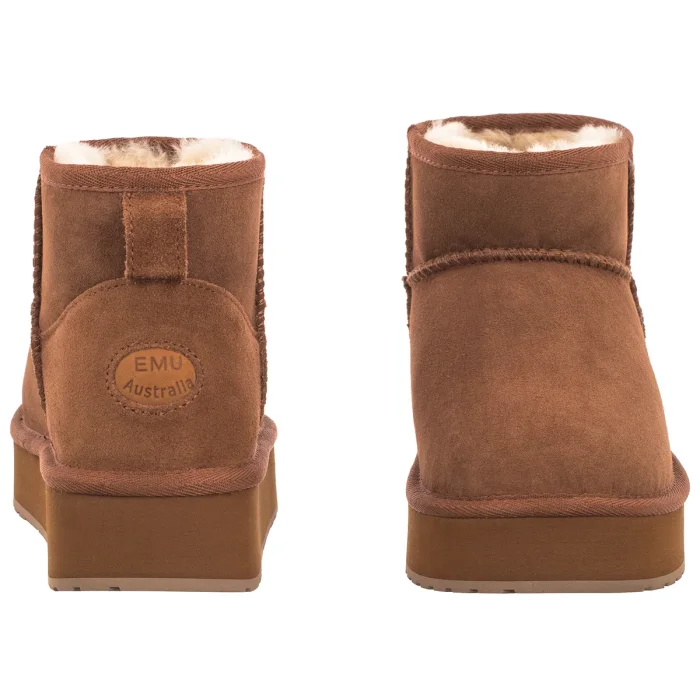 Buty EMU Australia Stinger Micro Flatform 2.0 Chestnut W13296 – zdjęcie 4