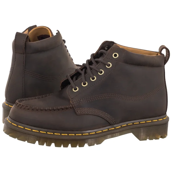 Półbuty Dr. Martens Lowell Chukka Crazy Horse Dark Brown 43350201 – zdjęcie 1
