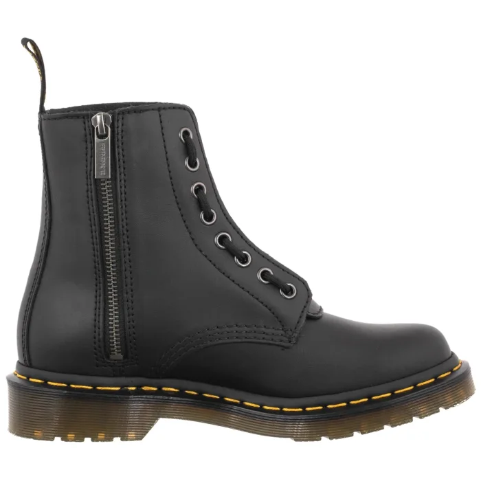 Glany Dr. Martens 1460 Pascal Frnt Zip Nappa Black 23863001 – zdjęcie 3