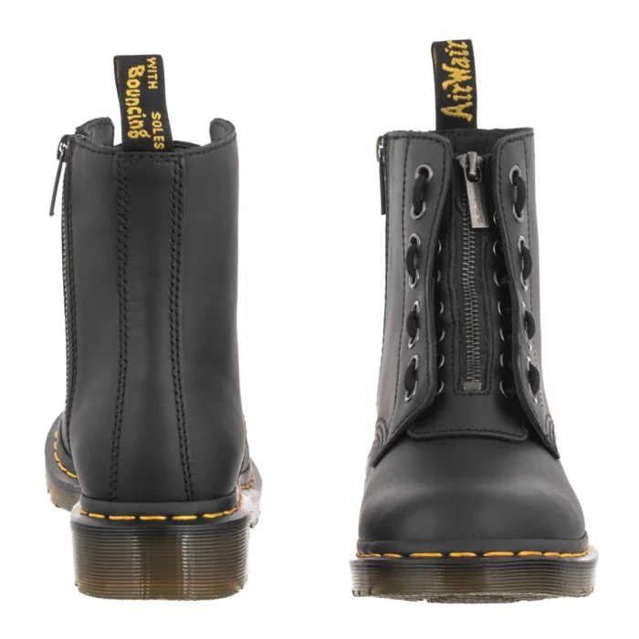 Glany Dr. Martens 1460 Pascal Frnt Zip Nappa Black 23863001 – zdjęcie 4