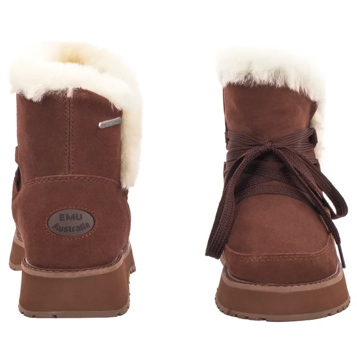 Botki EMU Australia Thorsby Wave Oak W13402 – zdjęcie 4