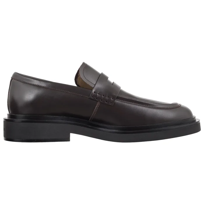 Mokasyny Calvin Klein Sq Rubber Band Loafer Wax Lth Turkish Coffee HM0HM02273 GE7 – zdjęcie 3