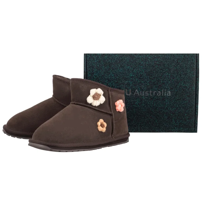 Śniegowce EMU Australia Daisy Chocolate K13232 – zdjęcie 6