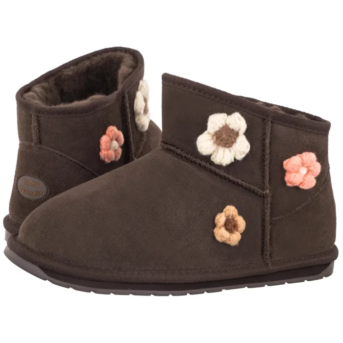 Śniegowce EMU Australia Daisy Chocolate K13232 – zdjęcie 1