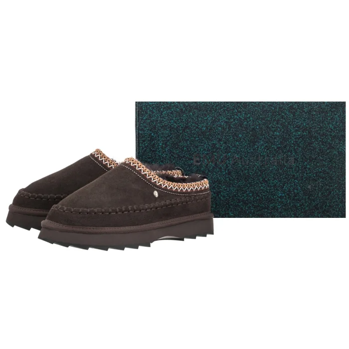 Kapcie EMU Australia Sharky Adventure Scuff Chocolate W13239 – zdjęcie 6