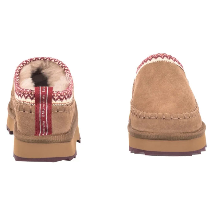 Kapcie EMU Australia Sharky Adventure Scuff Camel W13239 – zdjęcie 4