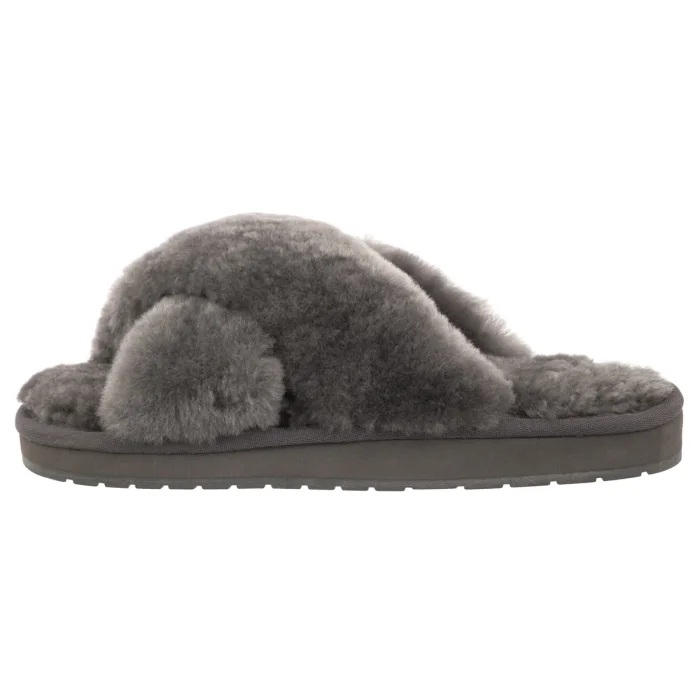 Klapki EMU Australia Kendall Comfort Charcoal W13236 – zdjęcie 2