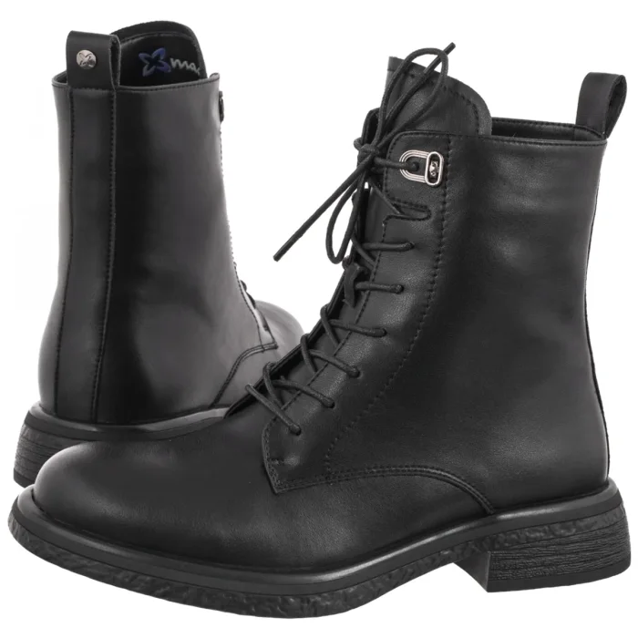 Botki Maciejka Czarne K7751-01/00-7 – zdjęcie 1