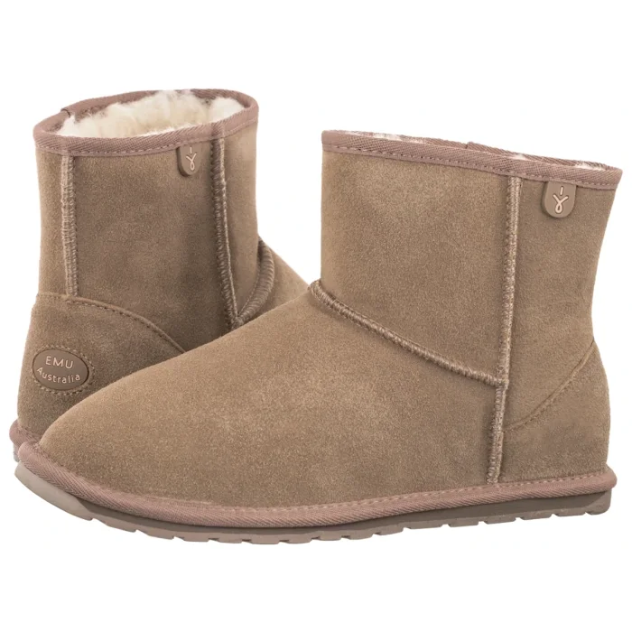 Buty EMU Australia Wallaby Mini Teens WR Mushroom/Natural T10103 – zdjęcie 1