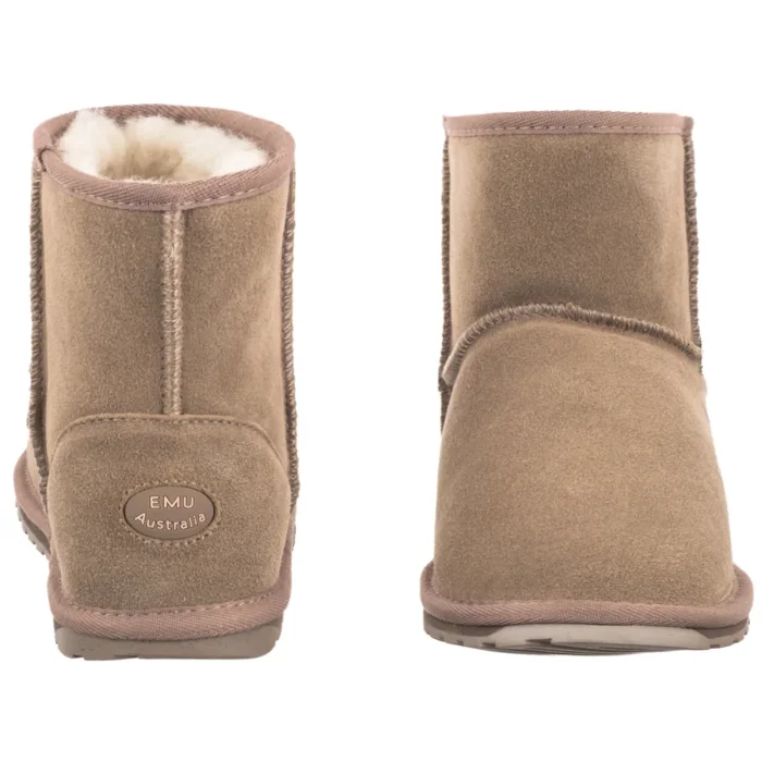 Buty EMU Australia Wallaby Mini Teens WR Mushroom/Natural T10103 – zdjęcie 4