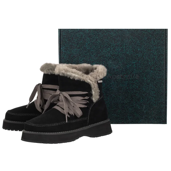 Botki EMU Australia Thorsby Wave Black W13402 – zdjęcie 6