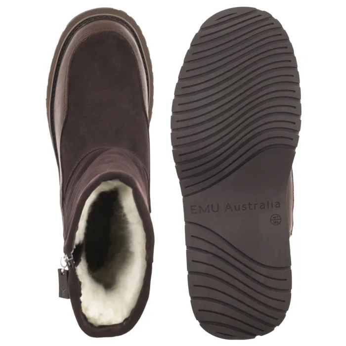 Śniegowce EMU Australia Olly Lo Espresso W13343 – zdjęcie 5