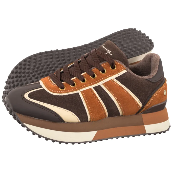 Półbuty Maciejka Brązowe M7356-02/00-7 – zdjęcie 1