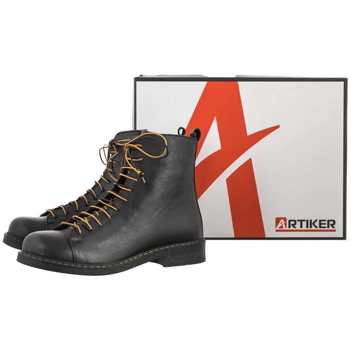 Botki Artiker Czarne 59C2485 – zdjęcie 6