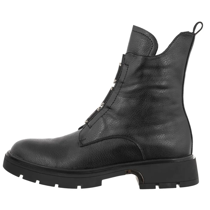 Botki Filippo Czarne DBT8015/26 BK – zdjęcie 2
