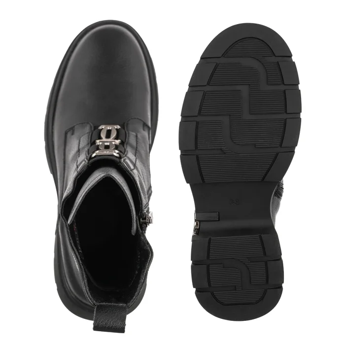 Botki Filippo Czarne DBT8015/26 BK – zdjęcie 5