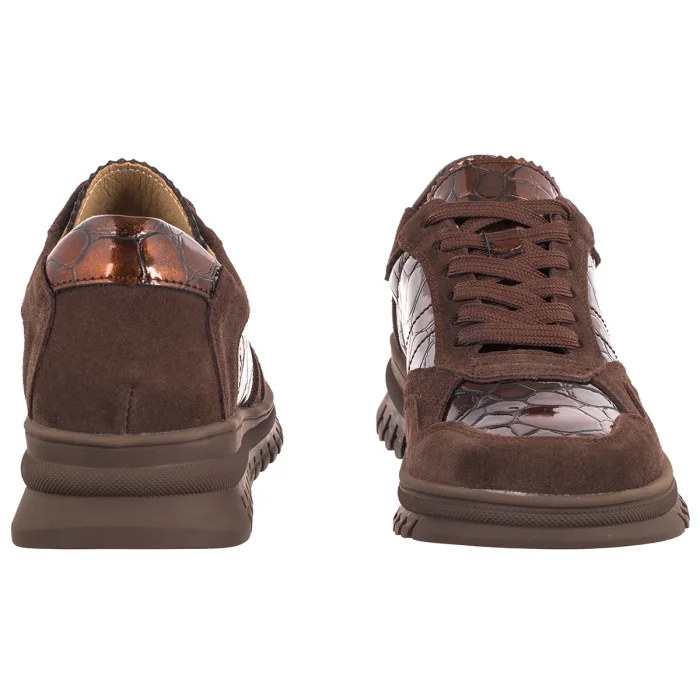 Sneakersy Filippo Brązowe DP8103/26 D BR – zdjęcie 4