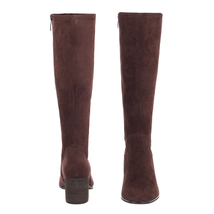 Kozaki Caprice Brązowe 9-25503-45 38A Brown Choco Stretch Vegan – zdjęcie 4