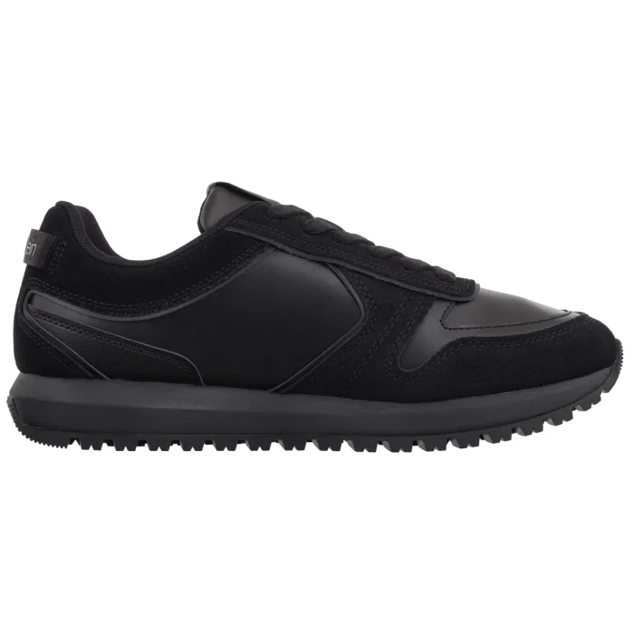 Sneakersy Calvin Klein Toothy Runner Irregular Lines Triple Black YM0YM01461 0GJ – zdjęcie 3