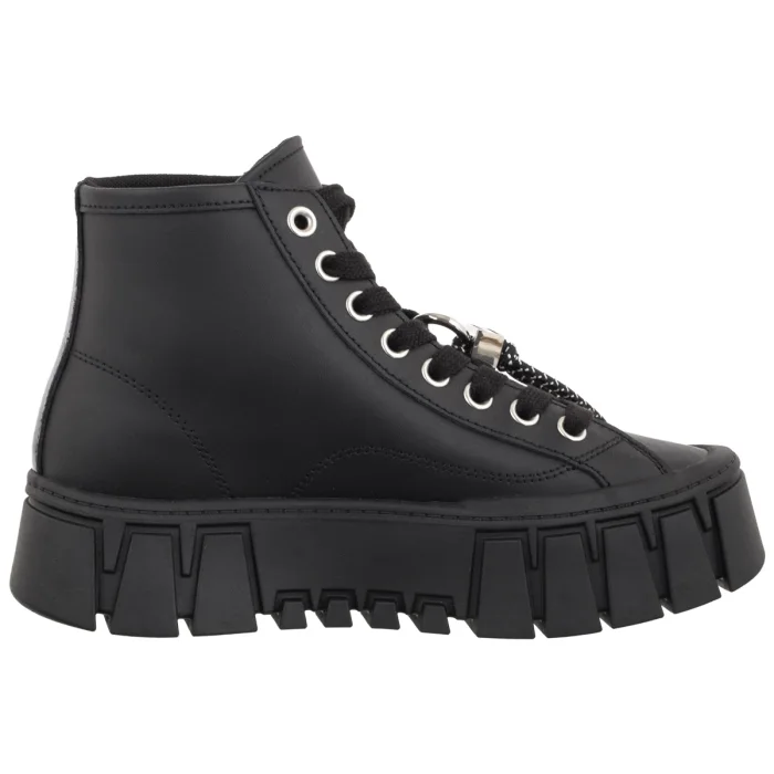 Sneakersy Tommy Hilfiger Tjw Platform Sneaker Leather Mc Black EN0EN03133 BDS – zdjęcie 3