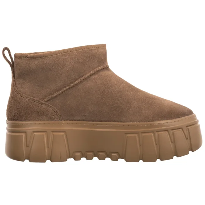 Śniegowce Tommy Hilfiger Tjw Suede Platform Boots WL Warm Khaki EN0EN03158 GWI – zdjęcie 3