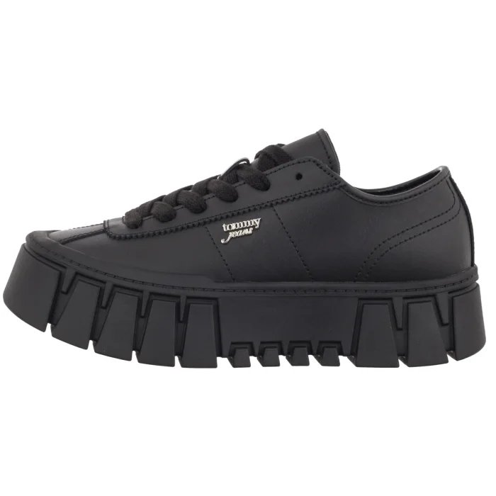 Sneakersy Tommy Hilfiger Tjw Platform Sneaker Leather LC Black EN0EN03165 BDS – zdjęcie 2