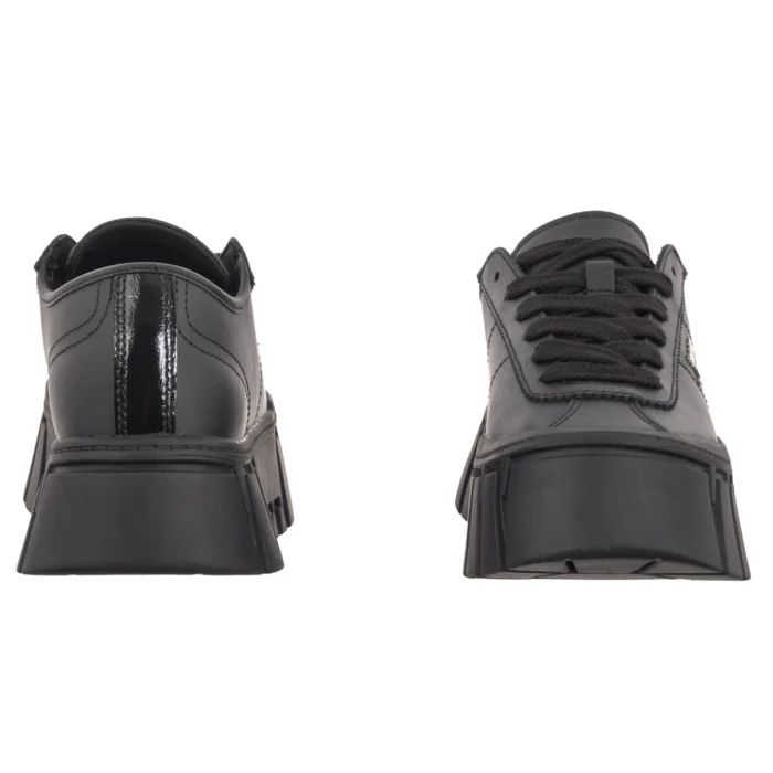 Sneakersy Tommy Hilfiger Tjw Platform Sneaker Leather LC Black EN0EN03165 BDS – zdjęcie 4