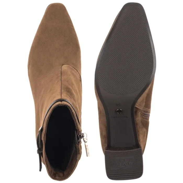 Botki Tamaris Koniakowe 1-25334-47 392 Cognac Comb – zdjęcie 5