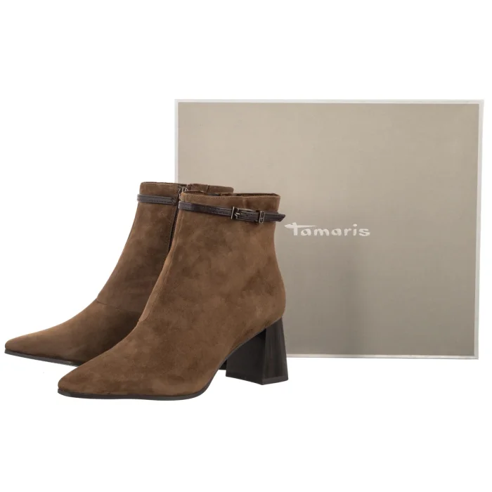Botki Tamaris Koniakowe 1-25334-47 392 Cognac Comb – zdjęcie 6