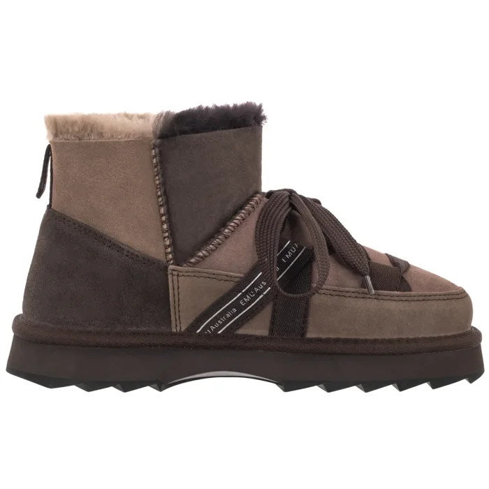 Botki EMU Australia Blurred Micro Patchwork Chocolate W13195 – zdjęcie 3
