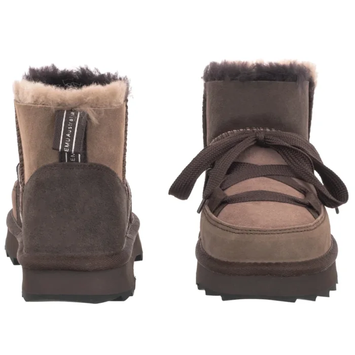 Botki EMU Australia Blurred Micro Patchwork Chocolate W13195 – zdjęcie 4