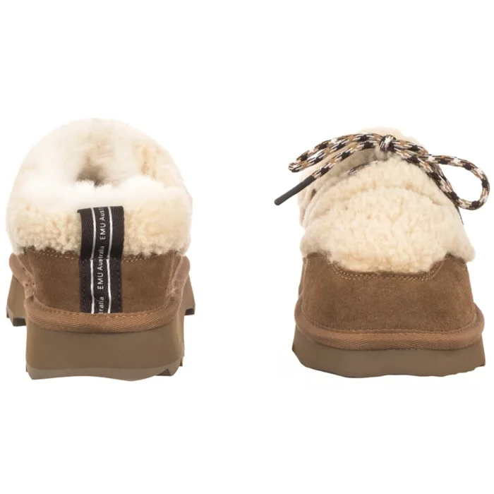 Kapcie EMU Australia Hayley Chestnut W13337 – zdjęcie 4