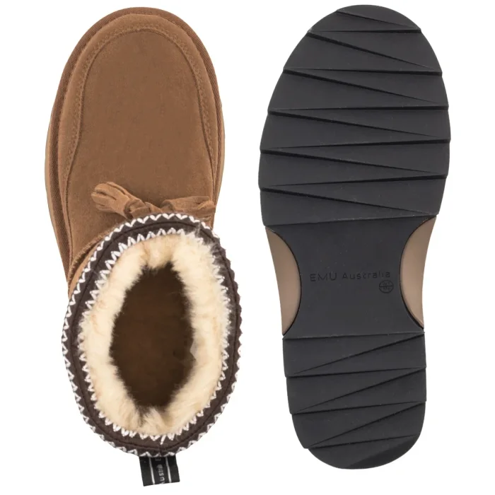 Botki EMU Australia Mim Chestnut W13335 – zdjęcie 5