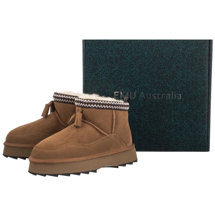 Botki EMU Australia Mim Chestnut W13335 – zdjęcie 6