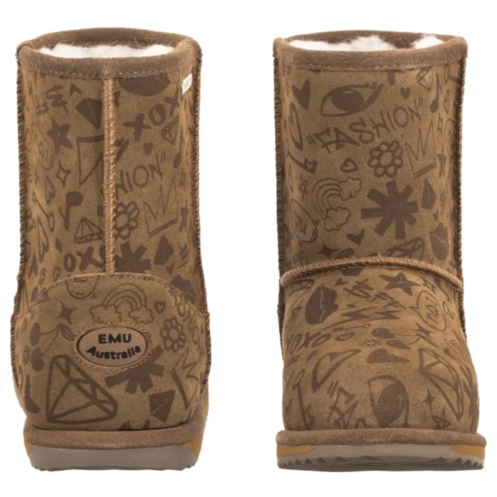 Śniegowce EMU Australia Brumby Sketch Chestnut W13368 – zdjęcie 4