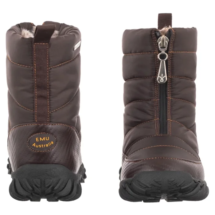 Śniegowce EMU Australia Lachie Chocolate W13380 – zdjęcie 4