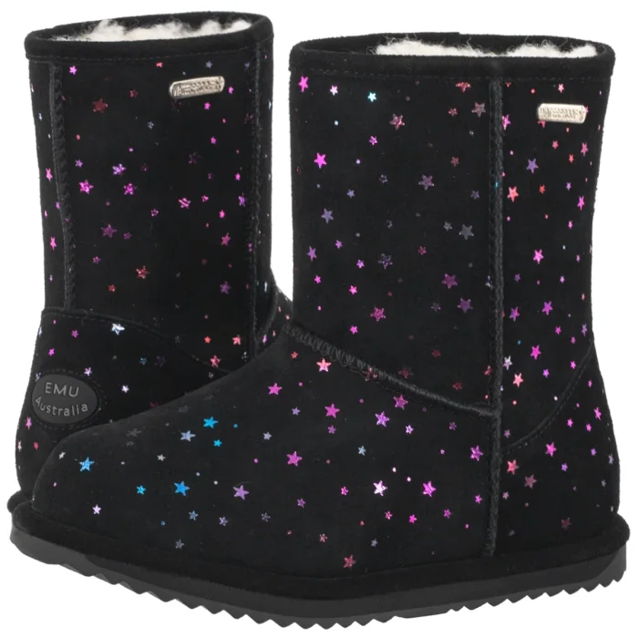 Śniegowce EMU Australia Sparkle Brumby Black K13100 – zdjęcie 1