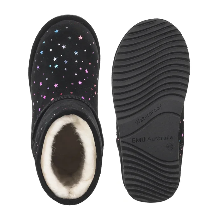 Śniegowce EMU Australia Sparkle Brumby Black K13100 – zdjęcie 5