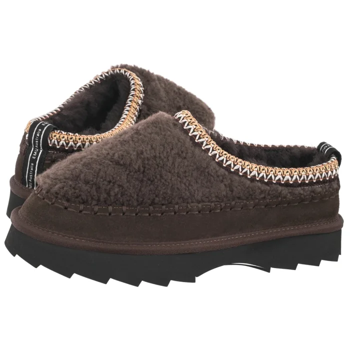 Półbuty EMU Australia Sharky Adventure Scuff Teddy Chocolate W13336 – zdjęcie 1