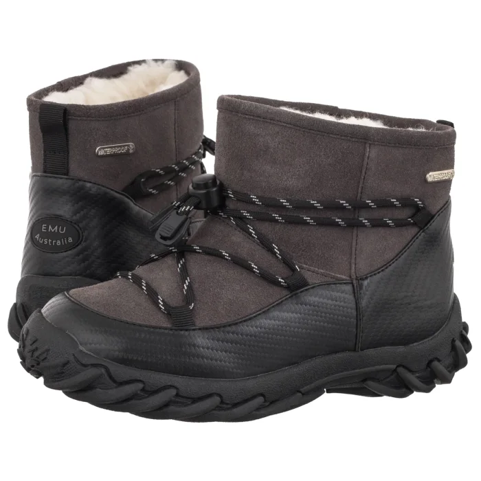 Śniegowce EMU Australia Leon Charcoal K13378 – zdjęcie 1