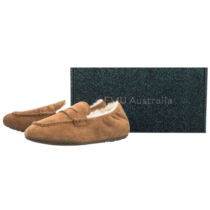 Mokasyny EMU Australia Kirra Nest Chestnut W13393 – zdjęcie 6