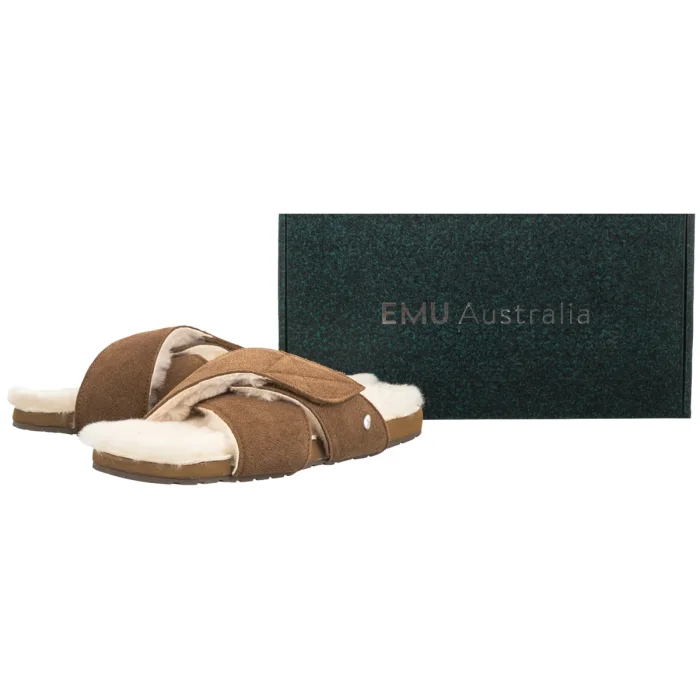 Klapki EMU Australia Casey Comfort Chestnut W13375 – zdjęcie 6