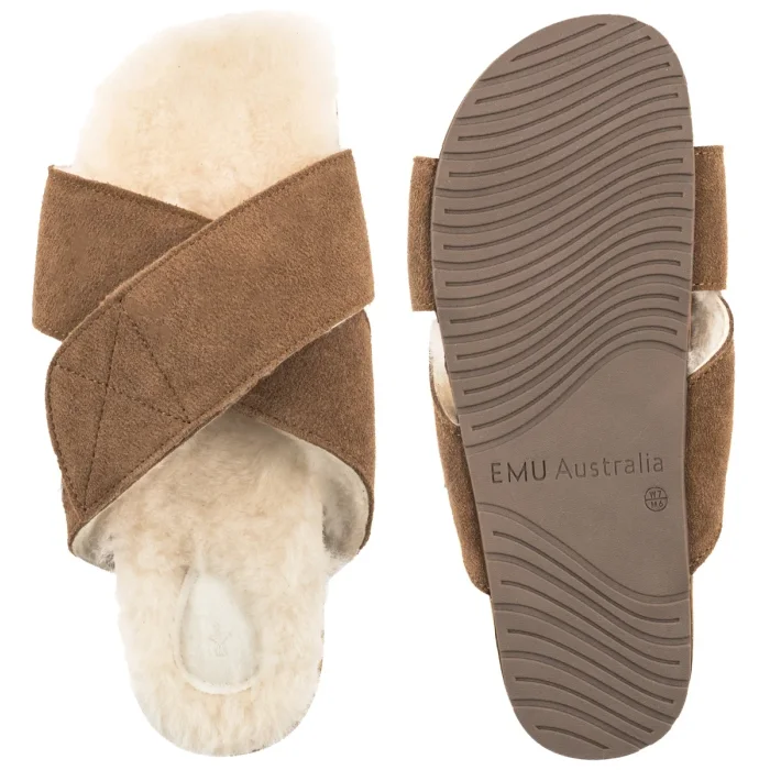Klapki EMU Australia Casey Comfort Chestnut W13375 – zdjęcie 5