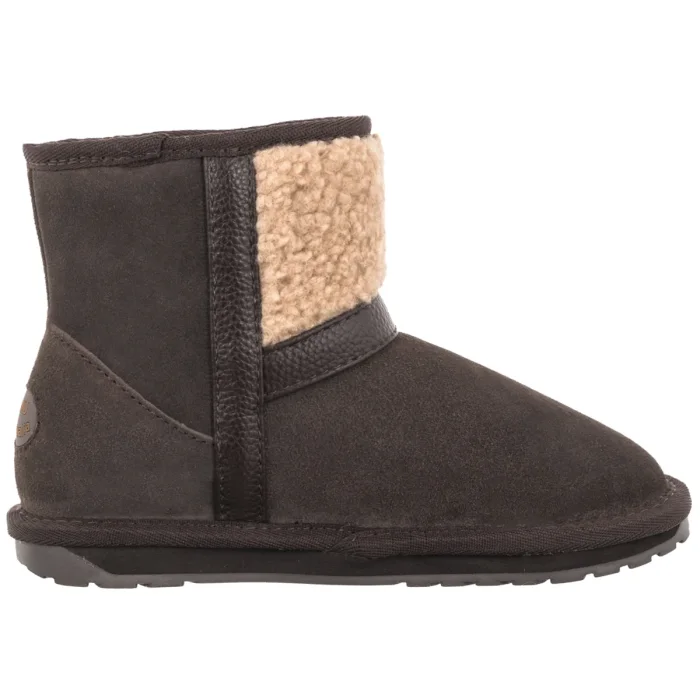 Śniegowce EMU Australia Madden Mini Chocolate K13346 – zdjęcie 3