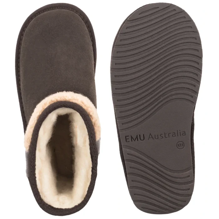 Śniegowce EMU Australia Madden Mini Chocolate K13346 – zdjęcie 5