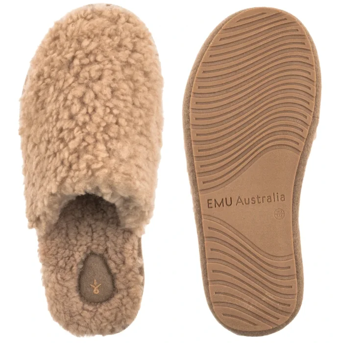 Klapki EMU Australia Starley Camel W13205 – zdjęcie 5