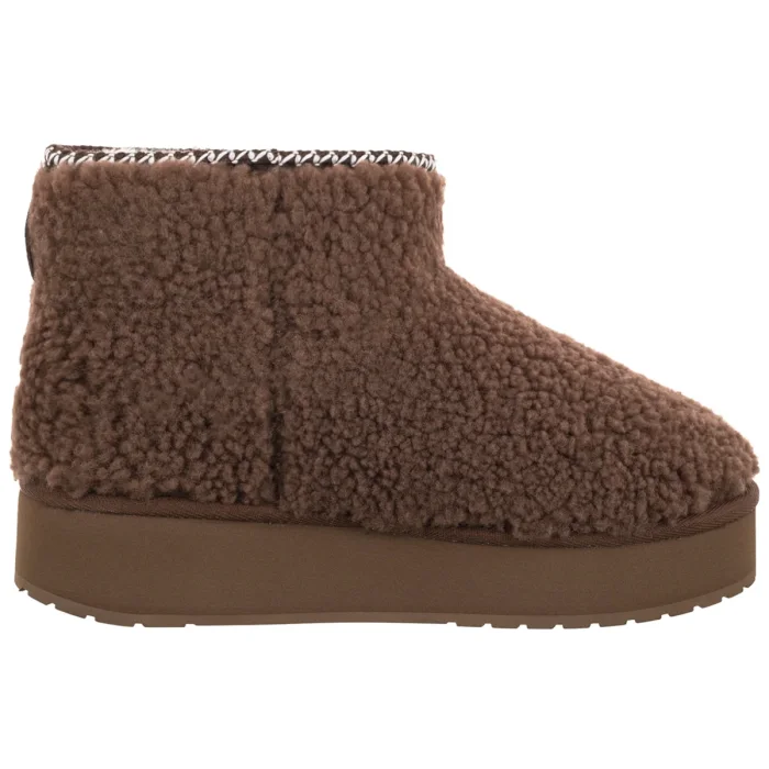 Botki EMU Australia Stinger Micro Flatform Teddy Oak W13187 – zdjęcie 3