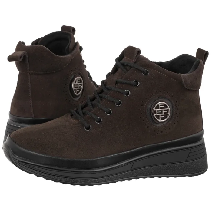 Botki Filippo Brązowe DBT4215/26 D BR – zdjęcie 1